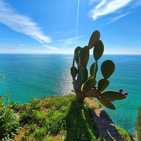 Ferienwohnung La Terrazza Sul Blu Corniglia Exterior foto