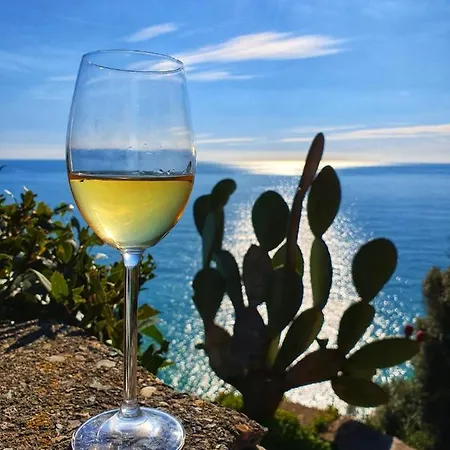 Ferienwohnung La Terrazza Sul Blu Corniglia Exterior foto