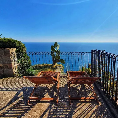 Ferienwohnung La Terrazza Sul Blu Corniglia Exterior foto